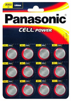 Panasonic CR2032 Battery - x12 Pack