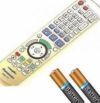 Panasonic DMREX45V DVD Recorder Genuine Remote Control Including 2 x Battery
