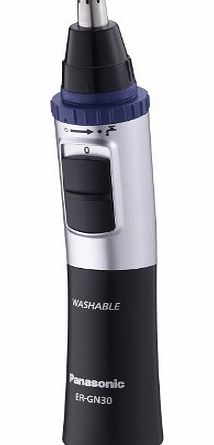 ER-GN30 Nose, Ear & Facial Hair Wet and Dry Trimmer with Vortex Cleaning System