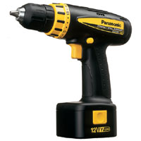 EY6105YQW 12v Cordless Compact Pro Drill Driver   2 Batteries 1.2Ah