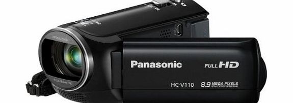Panasonic HC-V110 EG-K Camcorder-1080 pixels