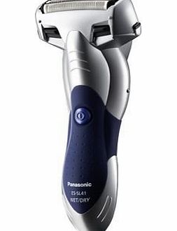 Panasonic HIGH QUALITY PANASONIC MILANO WET DRY MENS RECHARGEABLE FOIL HAIR SHAVER TRIMMER SILVER