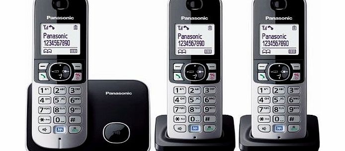 Panasonic KX-TG6813EB Trio DECT Cordless Telephone Set
