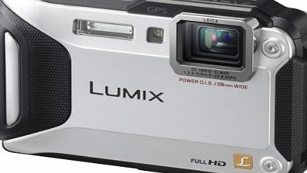 Panasonic Lumix DMC-FT5EB-S Compact Camera - Silver (16.1MP, 4.6x Optical Zoom with Leica DC Lens, Wi-Fi with NFC, 28mm Wide Angle, 12m Waterproof, 2m Shockproof, Freeze-Proof)