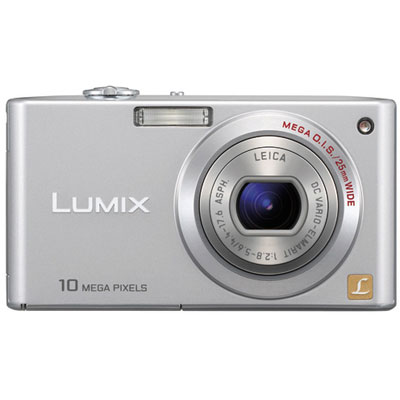 Lumix DMC-FX35 Silver Compact Camera