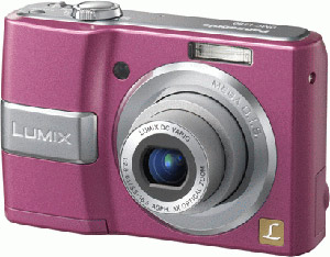 Panasonic Lumix DMC-LS80 Digital Camera - Pink/Rose