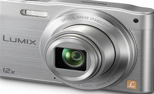 Panasonic Lumix DMC-SZ8EB-S Compact Digital Camera - Silver (16.0MP,CCD, 12x Optical Zoom, 24mm Lens, Wi-Fi Connectivity) 3 inch LCD (New for 2014)