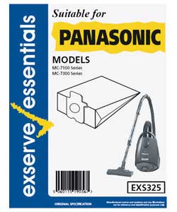 Panasonic MCCG461 Bags - 5 Pack
