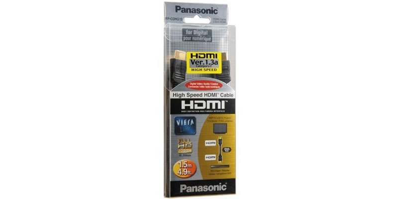 Panasonic RP-CDHG-15-EK - Black HDMI 1.3a HDMI