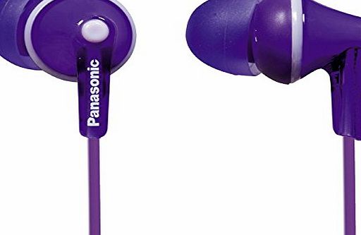 Panasonic RP-HJE125E-V Ergo Fit In-Ear Headphone - Violet