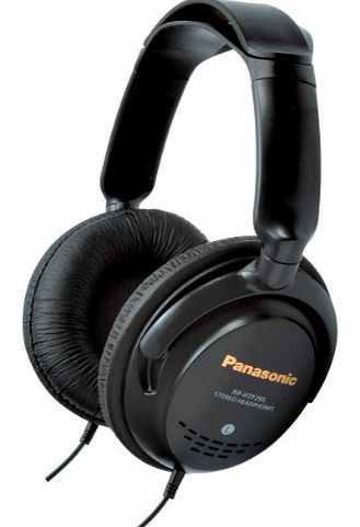 Panasonic RP-HTF295E-K Mid-range HiFi Headphones - Black