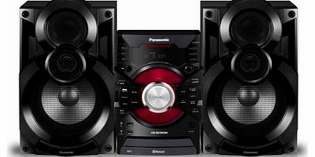 Panasonic SC-AKX38EB-K 550W Mini Hi-Fi CD System with Wireless Audio Streaming (New for 2014)