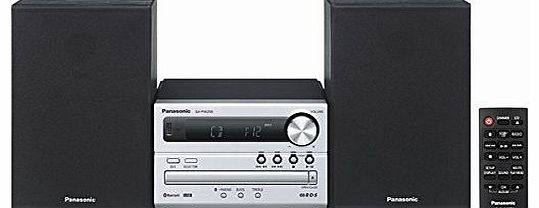 Panasonic SC-PM250EB-S,CD player,Bluetooth,FM tuner,Wireless Traditional Hi-Fi System - Silver
