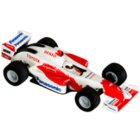 Toyota Racing TF107 Pull Back Toy Car