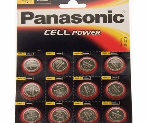 Panasonic Ukdapper - Panasonic Lithium Coin Cells CR2025-C12