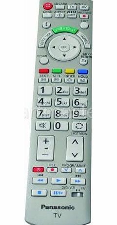 Panasonic Viera TV Remote Control N2QAYB000504, N2QAYB000673, Fits Many LCD Models