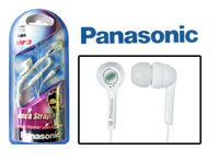 Panasonic White Earphones (RP-HNJ5)