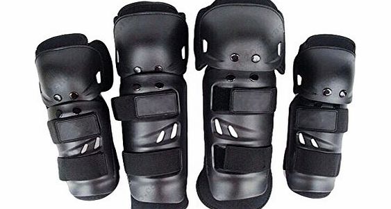 Panda Superstore Knee/Shin Elbow/Forearm Guard Set for Racing Motocross Motocycle