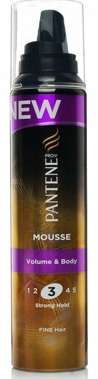 Volume & Body Strong Hold Mousse