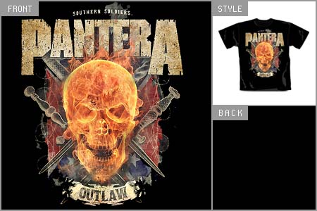 (Outlaw Skull) T-shirt atm_PANT11TSBOUT