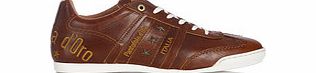 PANTOFOLA D`ORO Ascoli tan leather sneakers