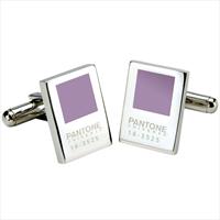 Pantone Regal Orchid Chip Cufflinks by