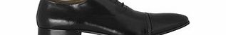 Burrington black leather lace-up shoes