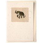Paper High Elephant Dung Greeting Card