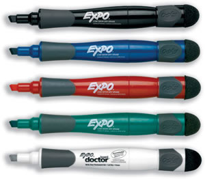 Paper Mate Expo Grip Drywipe Marker Pen