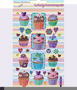 Paper Projects Cupcake Stickers