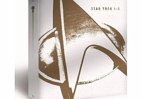 Paramount Home Entertainment Star Trek I - X - Limited Collectors Edition (Exclusive to Amazon.co.uk) [Blu-ray] [1979] [Region Free]
