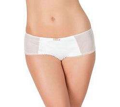 Cassandra ivory and nude hipster briefs