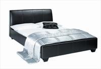 Faux Leather Double Bed