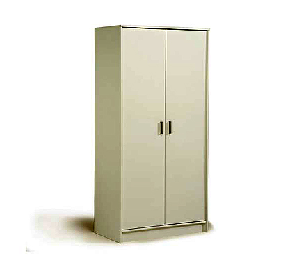 Parisot Meubles Inigo Double Wardrobe in White