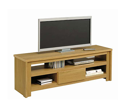 Parisot Meubles Oswold Oak 1 Drawer TV Unit