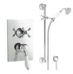 Victorian Thermostatic Concealed Mixer Shower and Kit