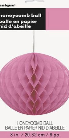 Party Bags 2 Go Hot Pink Honeycomb Ball Party Decoration, 8 ins