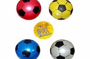 PVC Sports Football, 22.5 cms, uninflated, 4 supplied