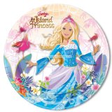 Barbie Island Princess Paper Plates 23cm (10pk)