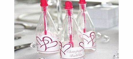 Party Savvy Champagne Bubbles Bottle Pink (1)