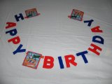 Thunderbirds `Happy Birthday` Party Banner