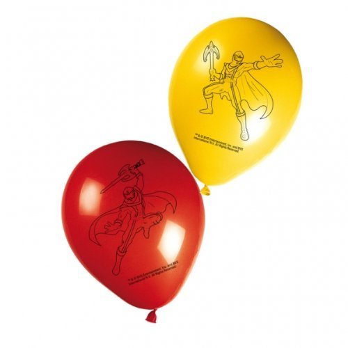 Party Stuff 4U Power Rangers Party Supplies Power Rangers Party Latex Balloons Pack of 8