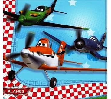 20 Disneys Planes Party Paper Napkins