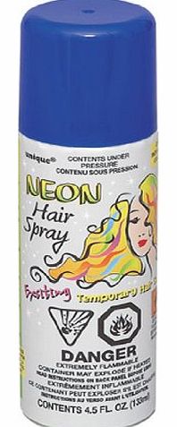 Partyrama Neon Blue Hairspray (Temporary Hair Colour)