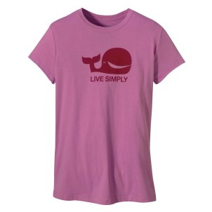 Organic Cotton Live Simply andlsquo;Whaleandrsquo; T-shirt