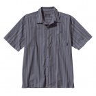 Short-Sleeved Puckerware Shirt - Blue