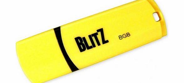 Patriot 8GB Blitz USB3.0 Flash Drive (Yellow)