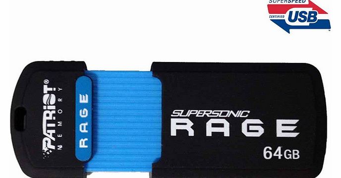 Patriot Supersonic Rage XT - USB flash drive - 64 GB -