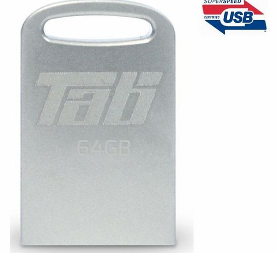 Patriot Tab - USB flash drive - 64 GB - USB 3.0