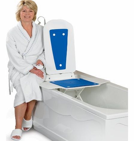 Patterson Medical Bathlift Bathmaster Deltis Premium With Blue Covers Uk